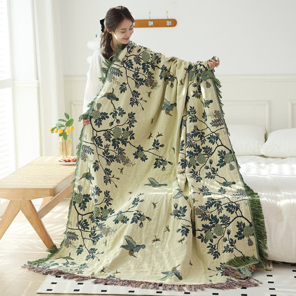 Blanket 100% Cotton Multi-Layer Gauze - Image 2