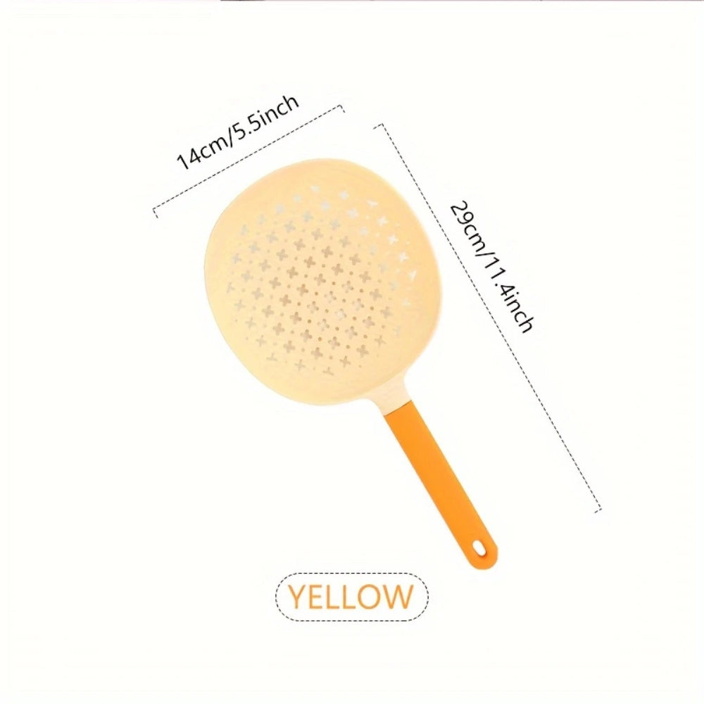 Colander Strainer Heat-Resistant Plastic Long Handle - Image 4