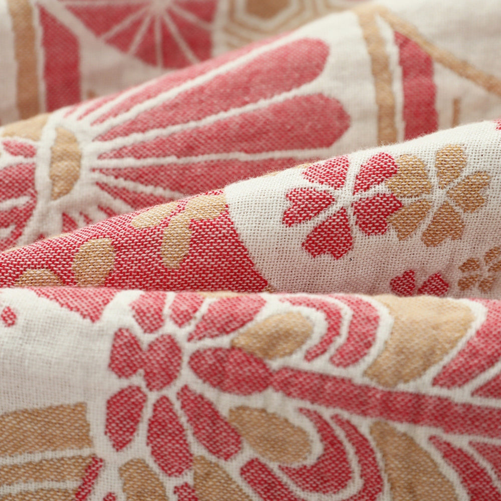Cotton Blanket Four-Layer Gauze Breathable & Machine Washable - Image 6