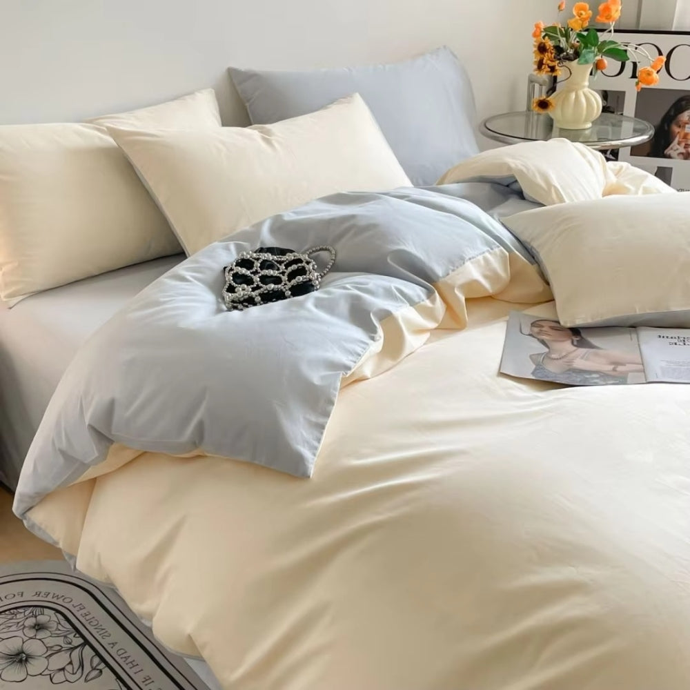Duvet Cover Set 100 Percent Cotton 400 Thread Count - Image 3