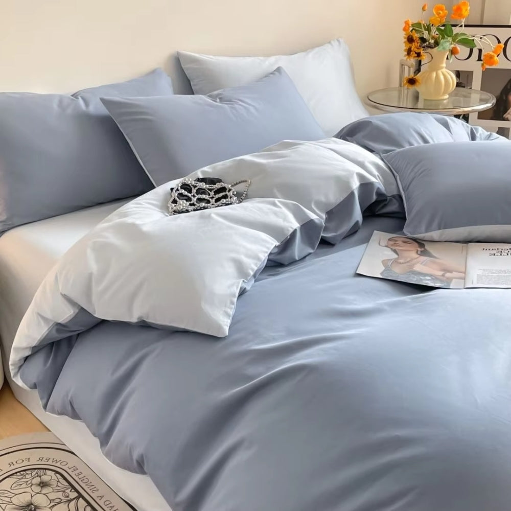 Duvet Cover Set 100 Percent Cotton 400 Thread Count - Image 6