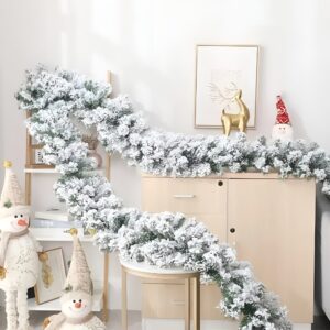 Garland Frosted Artificial Pine & Cedar 18 Inch