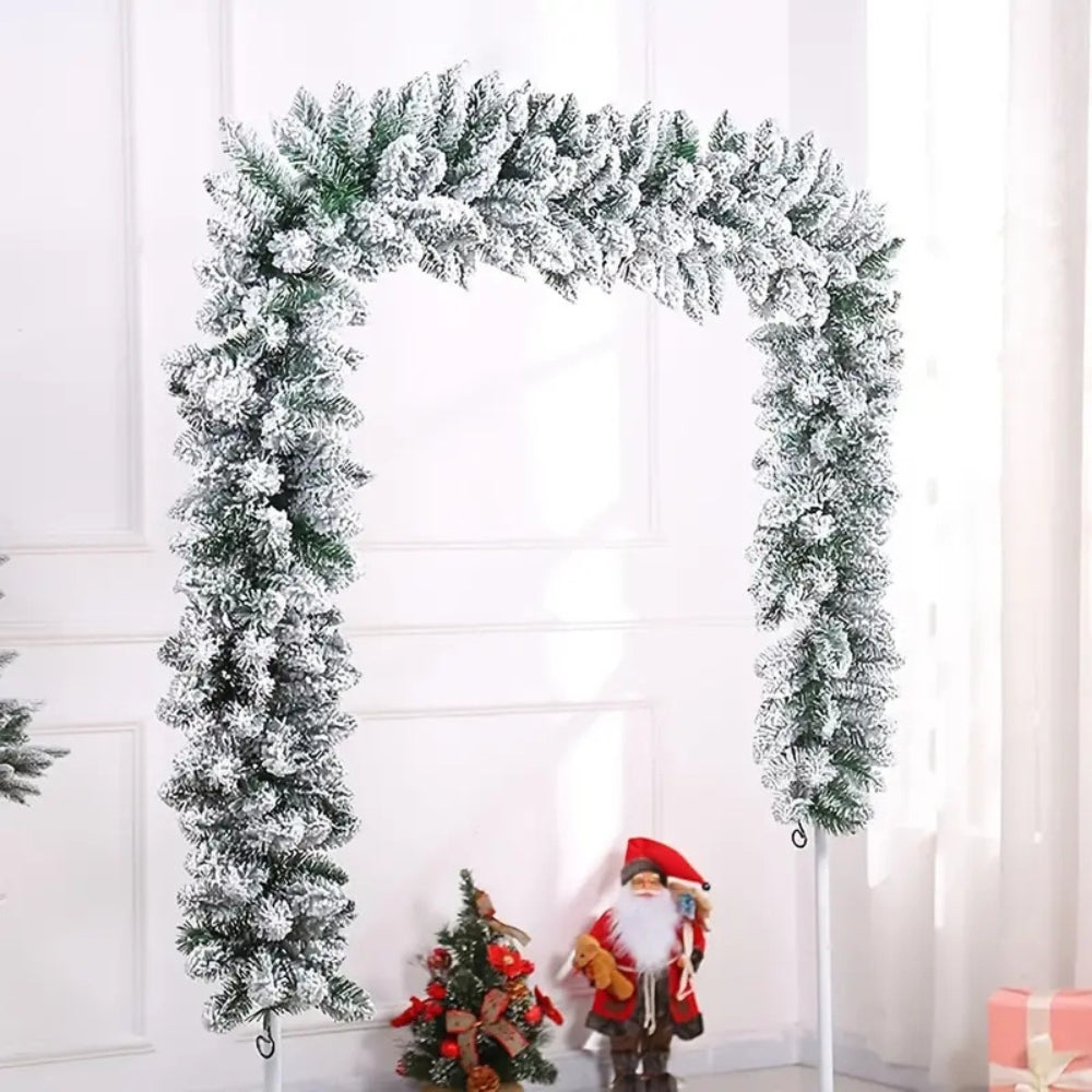 Garland Frosted Artificial Pine & Cedar 18 Inch - Image 2
