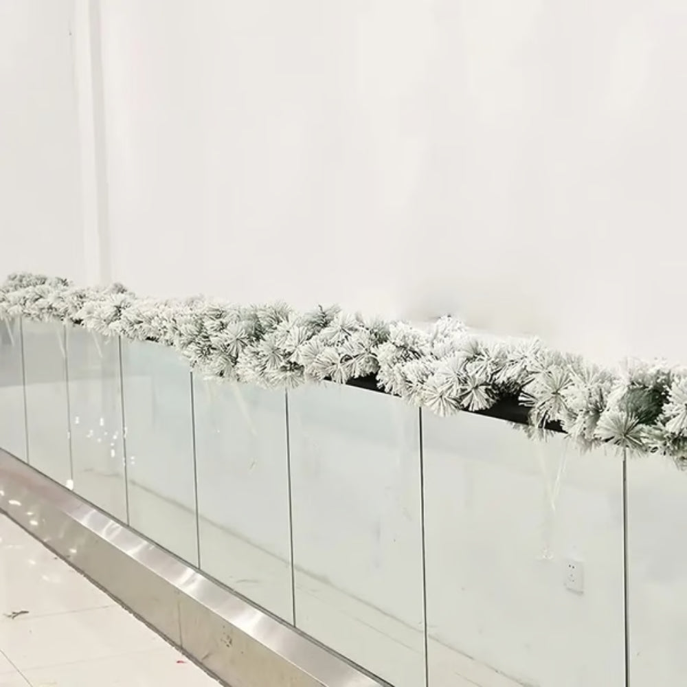 Garland Frosted Artificial Pine & Cedar 18 Inch - Image 4