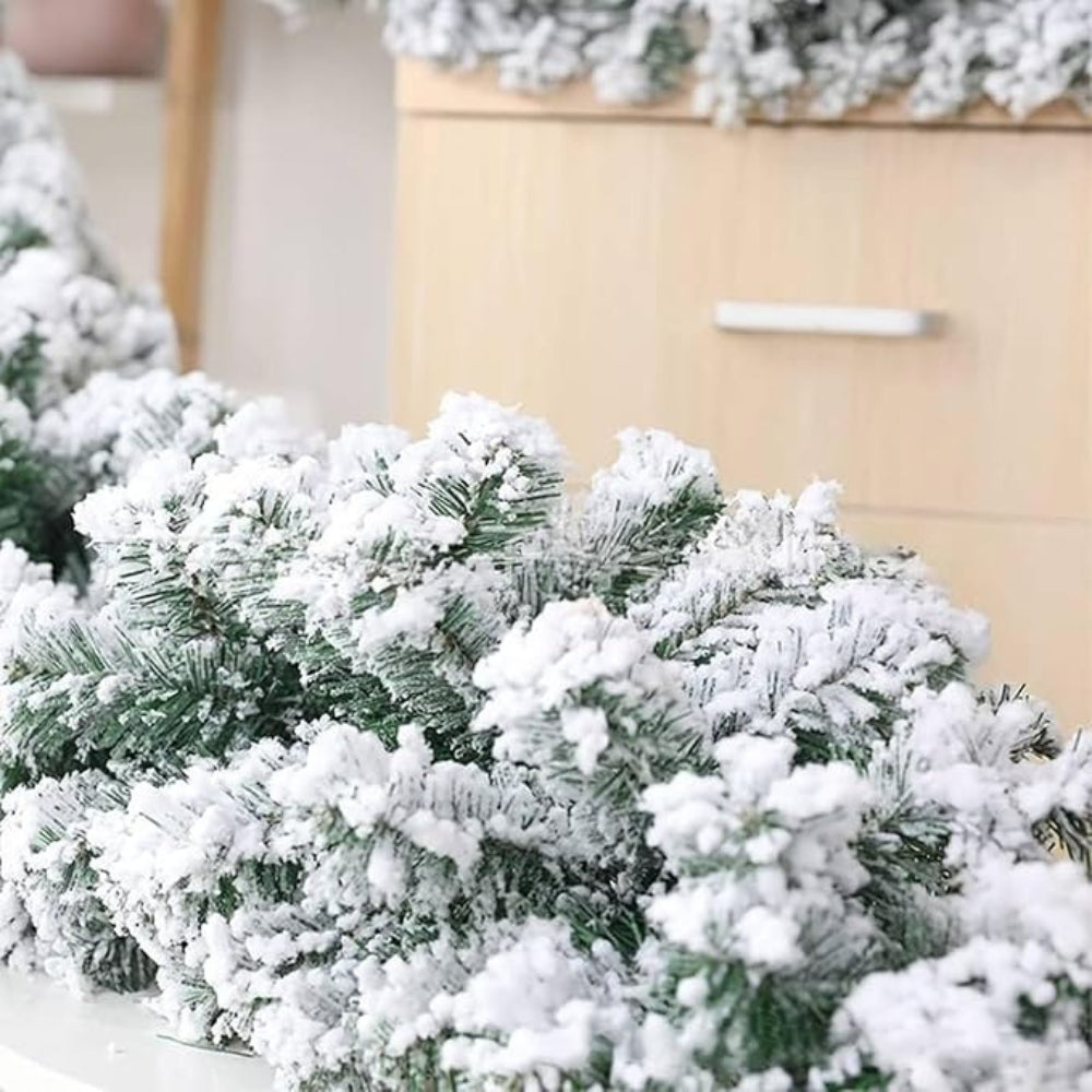 Garland Frosted Artificial Pine & Cedar 18 Inch - Image 6