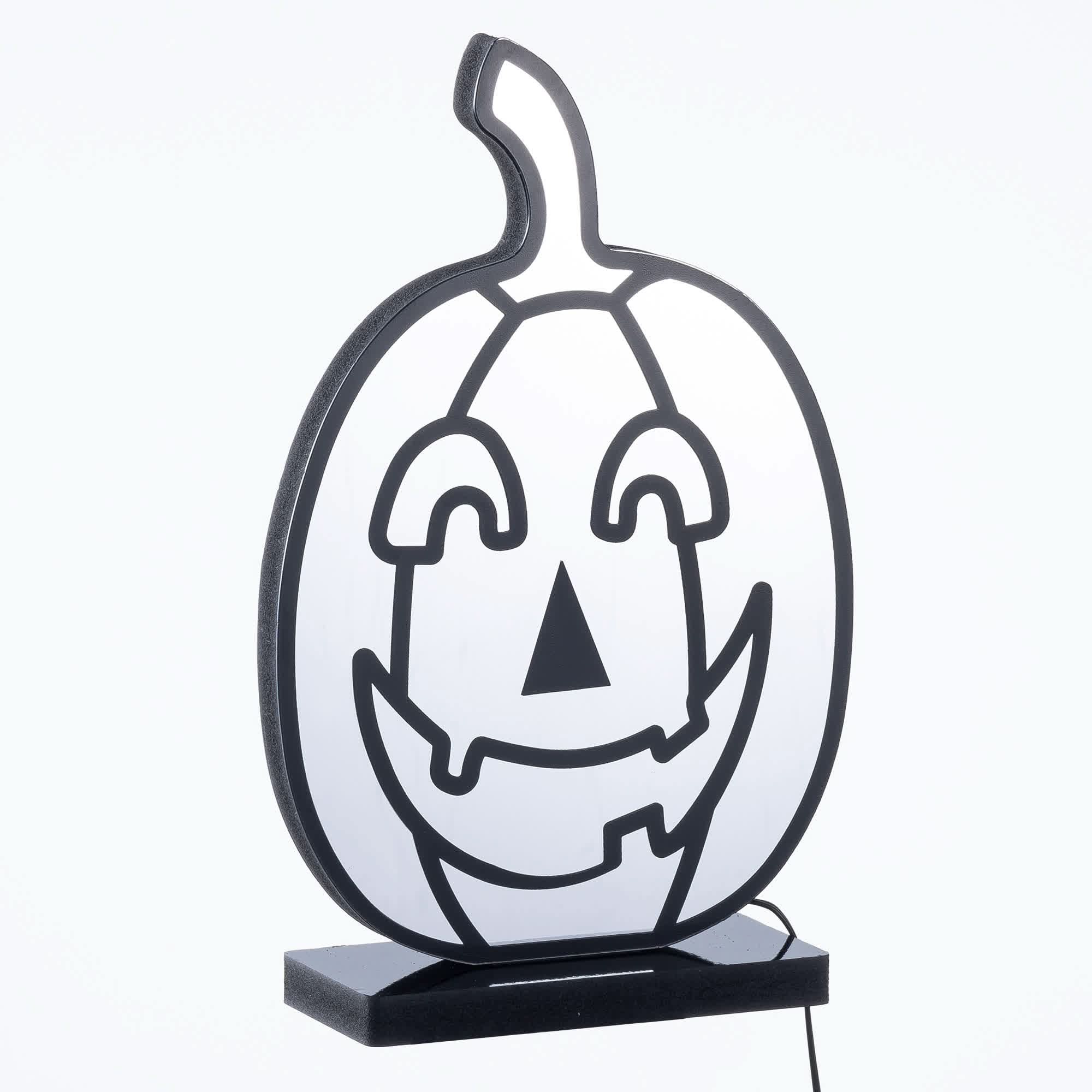 Halloween Light Pumpkin Demon Infinity Battery Powered - Image 5