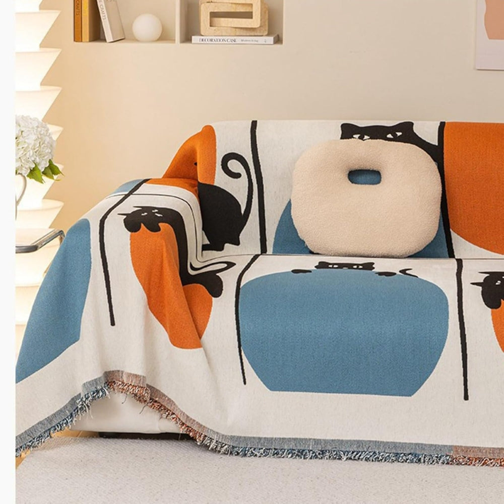 Pet Sofa Cover Woven Chenille Machine Washable - Image 4