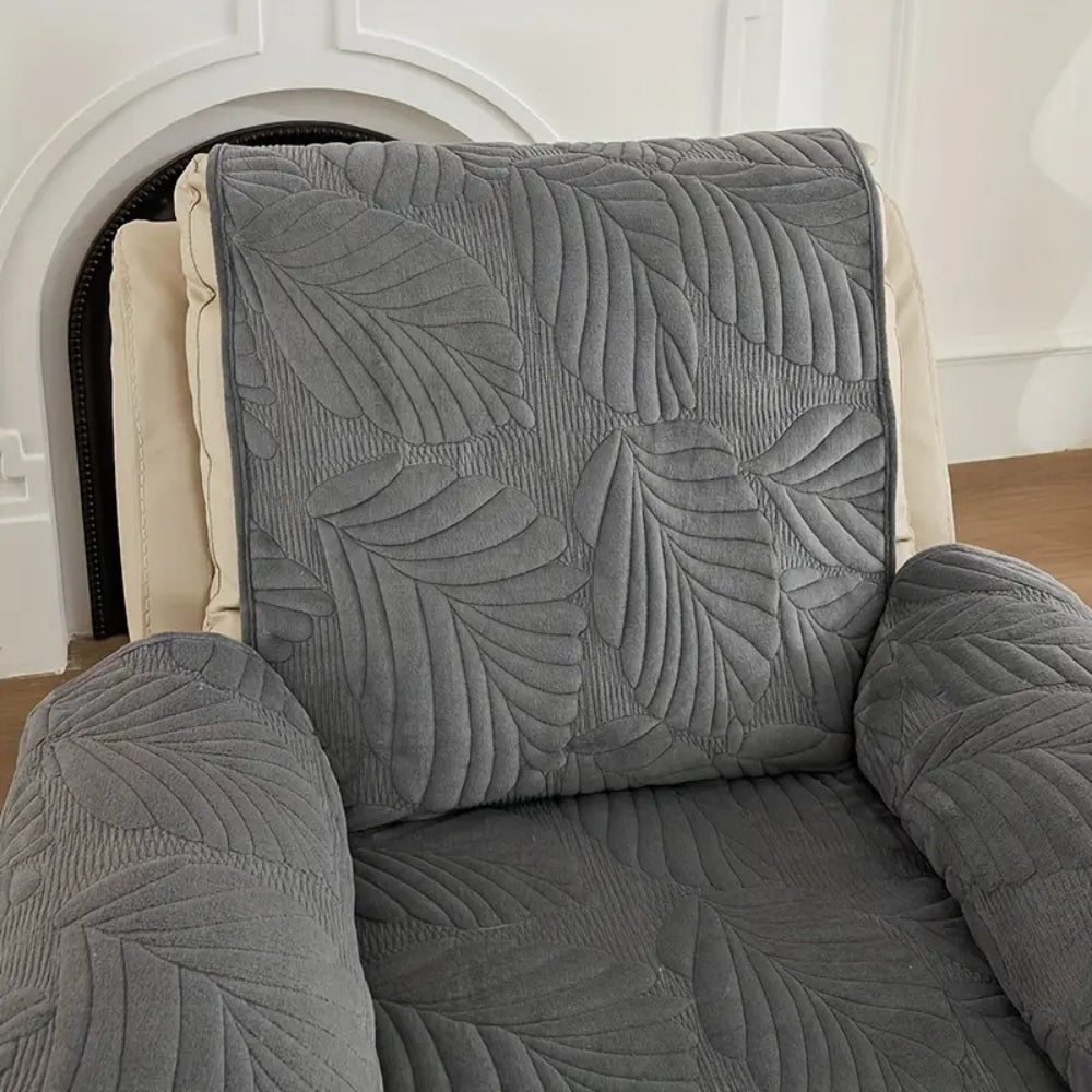 Recliner Cover Microfiber Anti-Slip Backing Universal Fit - Image 8