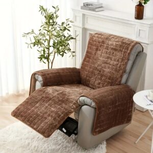 Recliner Cover Quilted Microfiber Non-Slip Fit