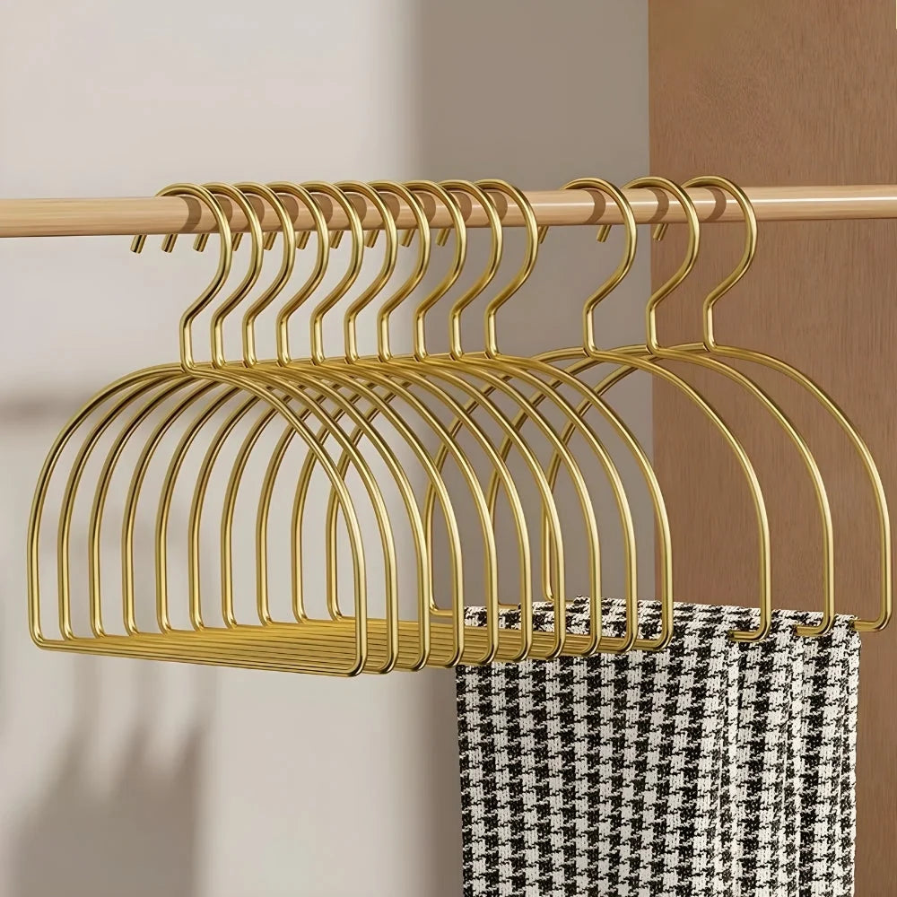 Scarf & Accessory Hanger Curved Polished Aluminum Moisture-Resistant - Image 3