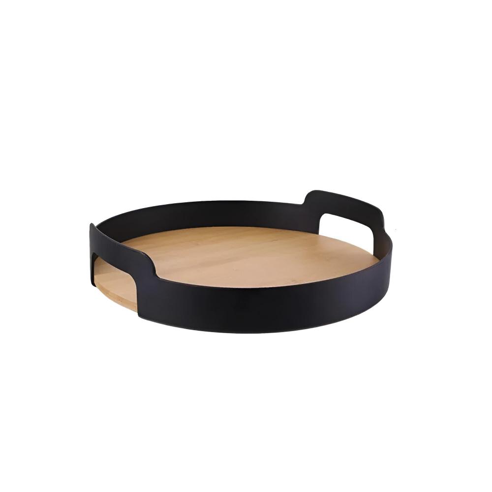 Serving Tray Sustainable Bamboo Nordic & Minimalist 12 Inch - Image 4