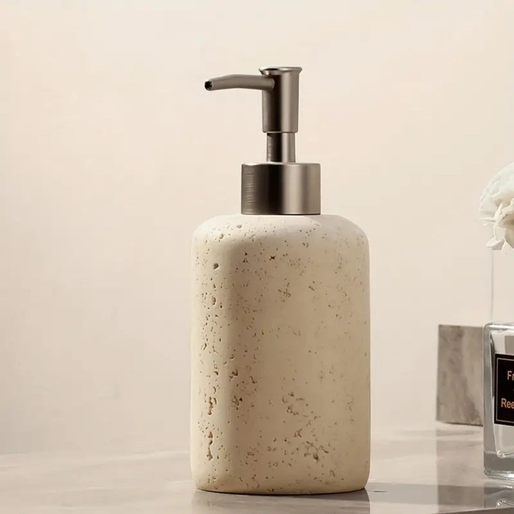 Soap Dispenser Marble Resin Moisture-Proof & Antibacterial - Image 4