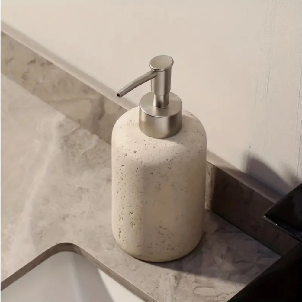 Soap Dispenser Marble Resin Moisture-Proof & Antibacterial - Image 5
