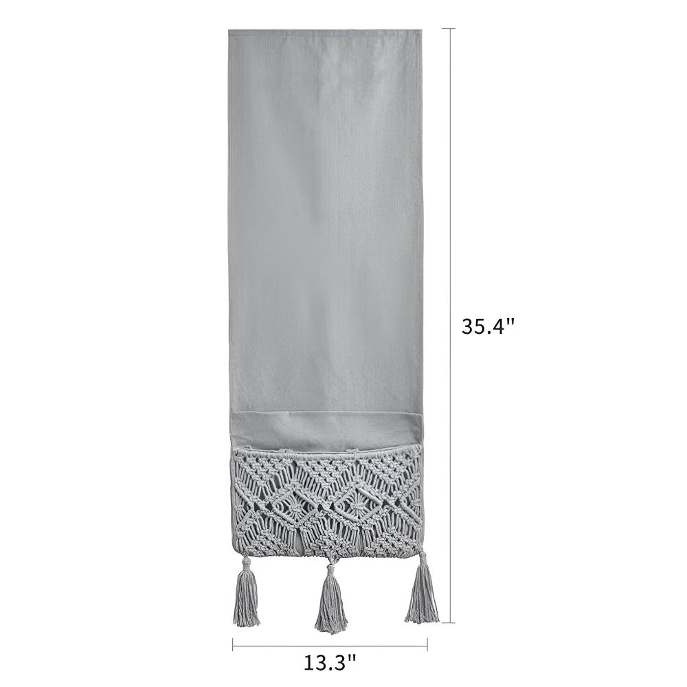 Sofa Caddy Handmade Boho Four-Pocket Non-Slip - Image 7