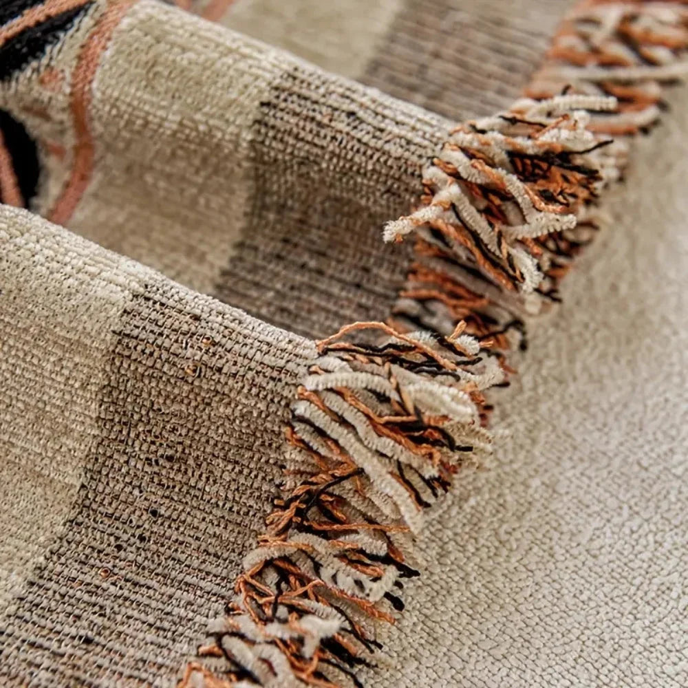 Sofa Cover Boho Floral Chenille Machine Washable - Image 7
