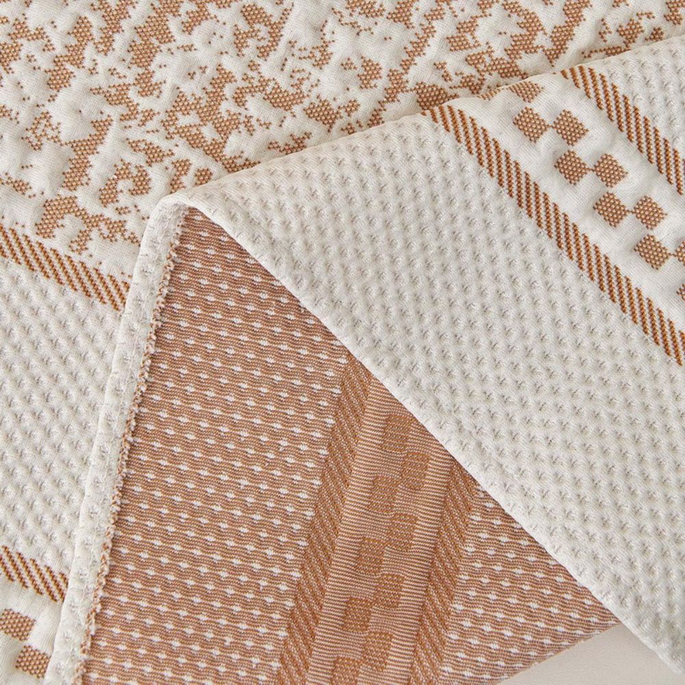 Sofa Cover Breathable Microfiber & Reversible Sketch Design - Image 3