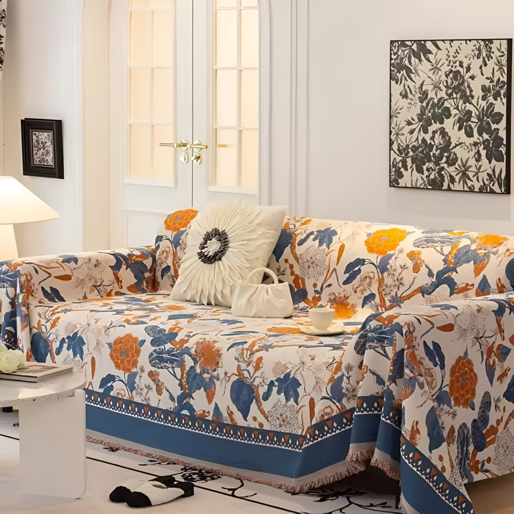 Sofa Cover Chenille Jacquard Pet & Spill Guard - Image 5