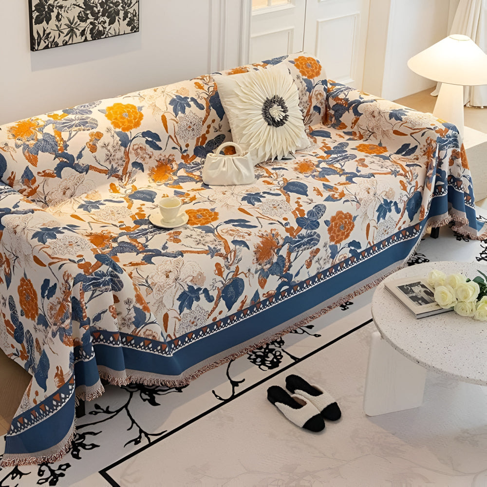 Sofa Cover Chenille Jacquard Pet & Spill Guard - Image 8