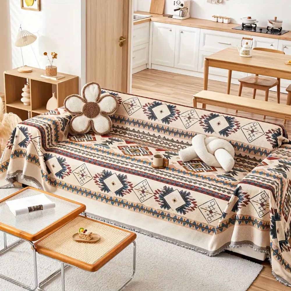 Sofa Cover Chenille Non-Slip & Breathable - Image 4