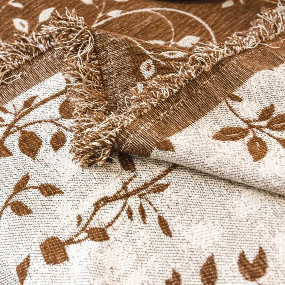Sofa Cover Microfiber Non-Slip Tassel Edges - Image 5