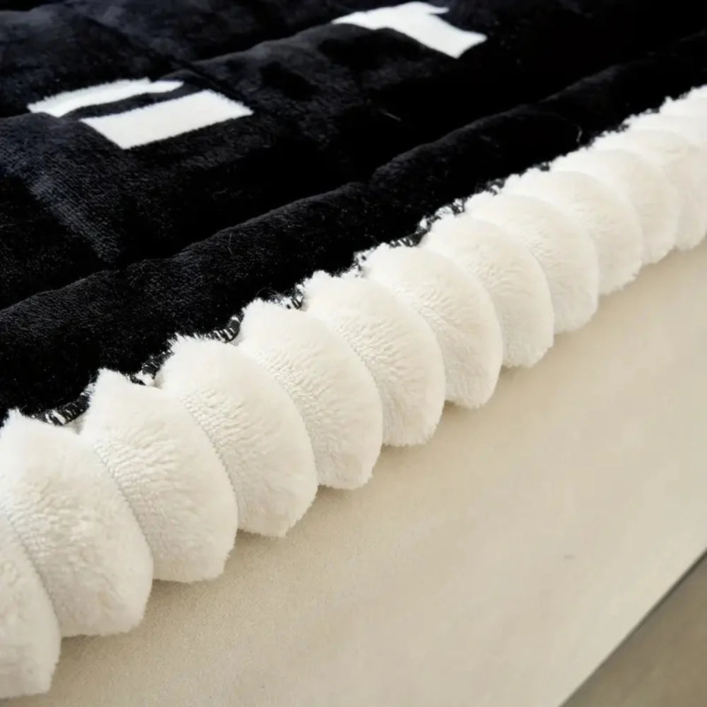Sofa Cover Quilted Microfiber Blend Ruffled Edge - Image 5