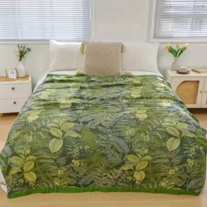 Summer Blanket Cooling Bamboo Fiber 59 x 79 In