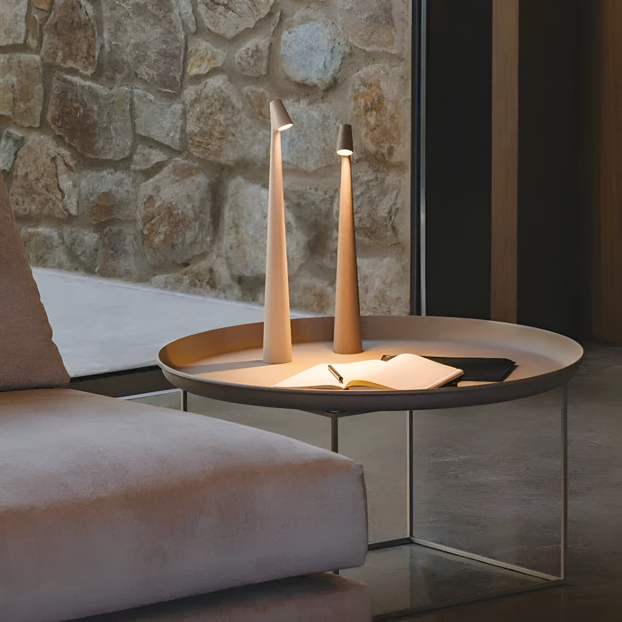 Table Lamp Dimmable Touch Cordless Rechargeable LED - Image 10