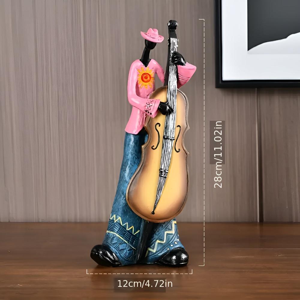 Tabletop Figurine Resin Abstract Jazz Design - Image 10