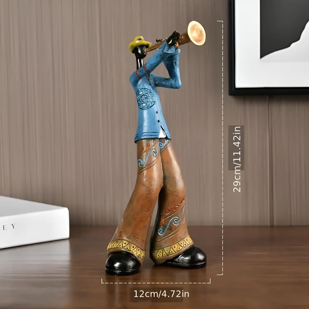 Tabletop Figurine Resin Abstract Jazz Design - Image 11