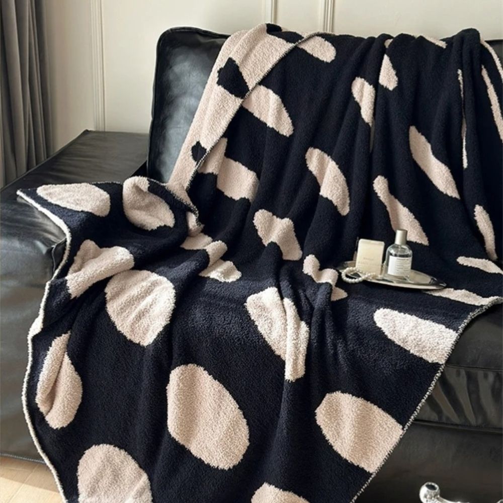 Throw Blanket Lightweight Reversible Velvet Nap Machine Washable - Image 3