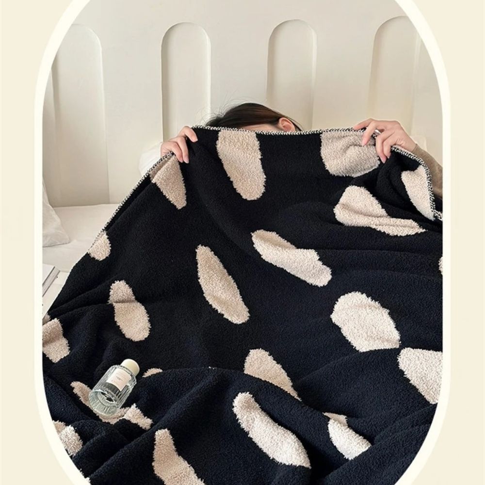 Throw Blanket Lightweight Reversible Velvet Nap Machine Washable - Image 4