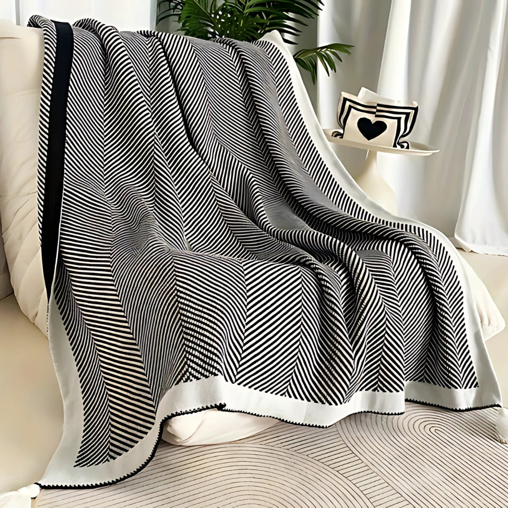 Throw Blanket Ultra-Soft Acrylic Lightweight & Machine Washable - Image 10