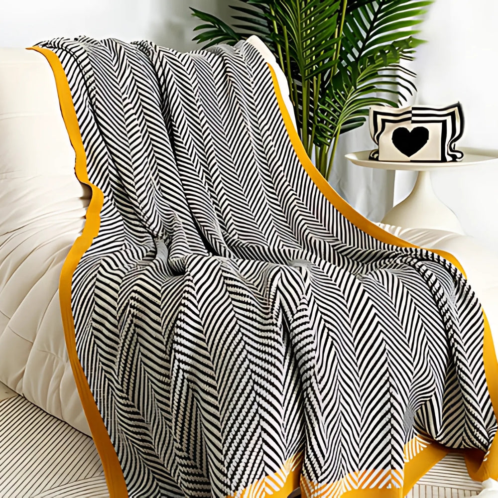 Throw Blanket Ultra-Soft Acrylic Lightweight & Machine Washable - Image 8