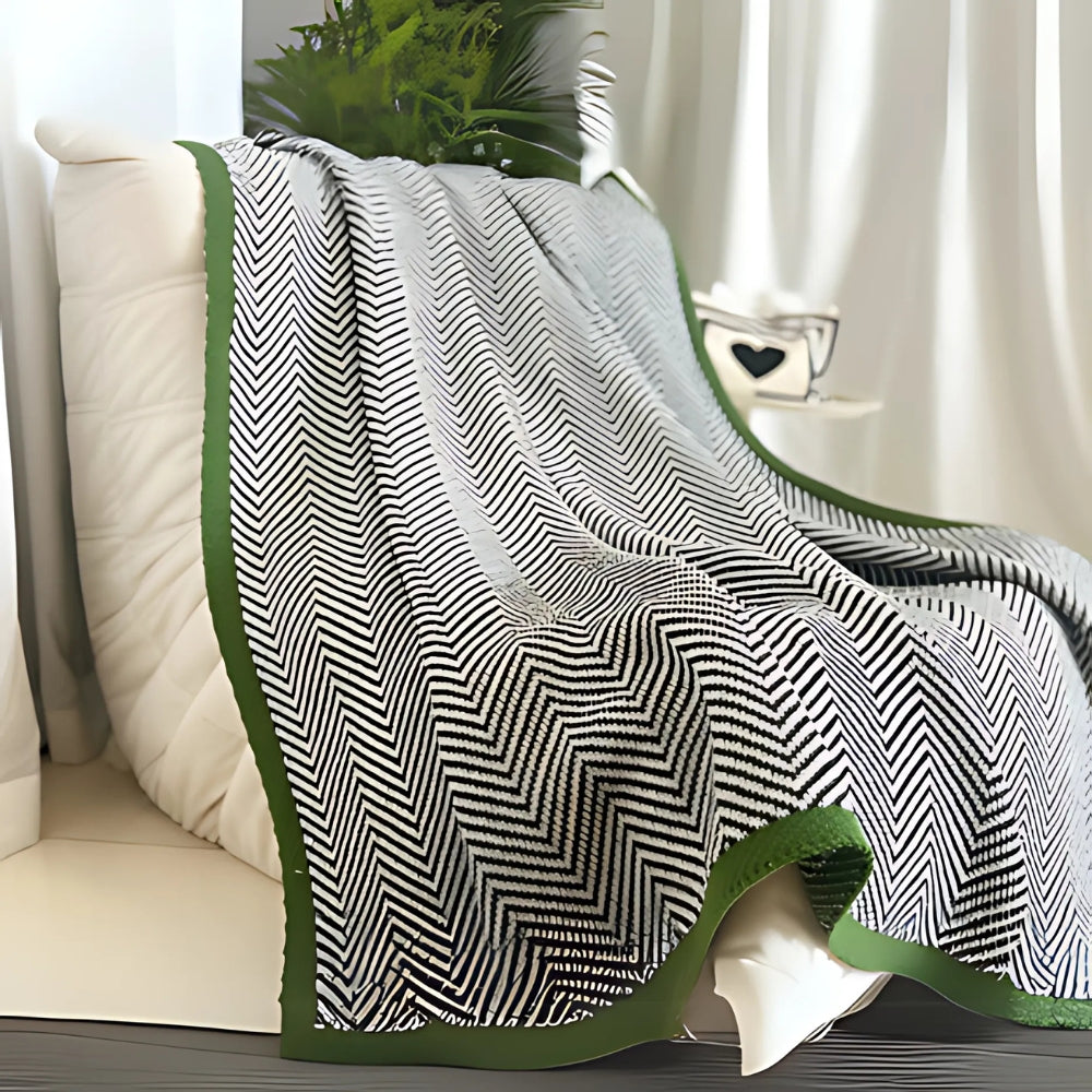 Throw Blanket Ultra-Soft Acrylic Lightweight & Machine Washable - Image 9