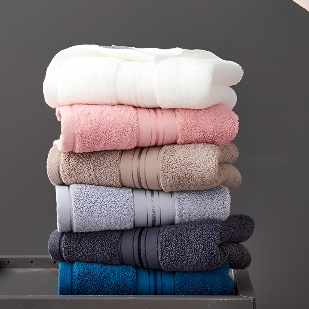 Towel Set 3 Piece Egyptian Cotton Ultra-Absorbent & Quick-Dry - Image 7
