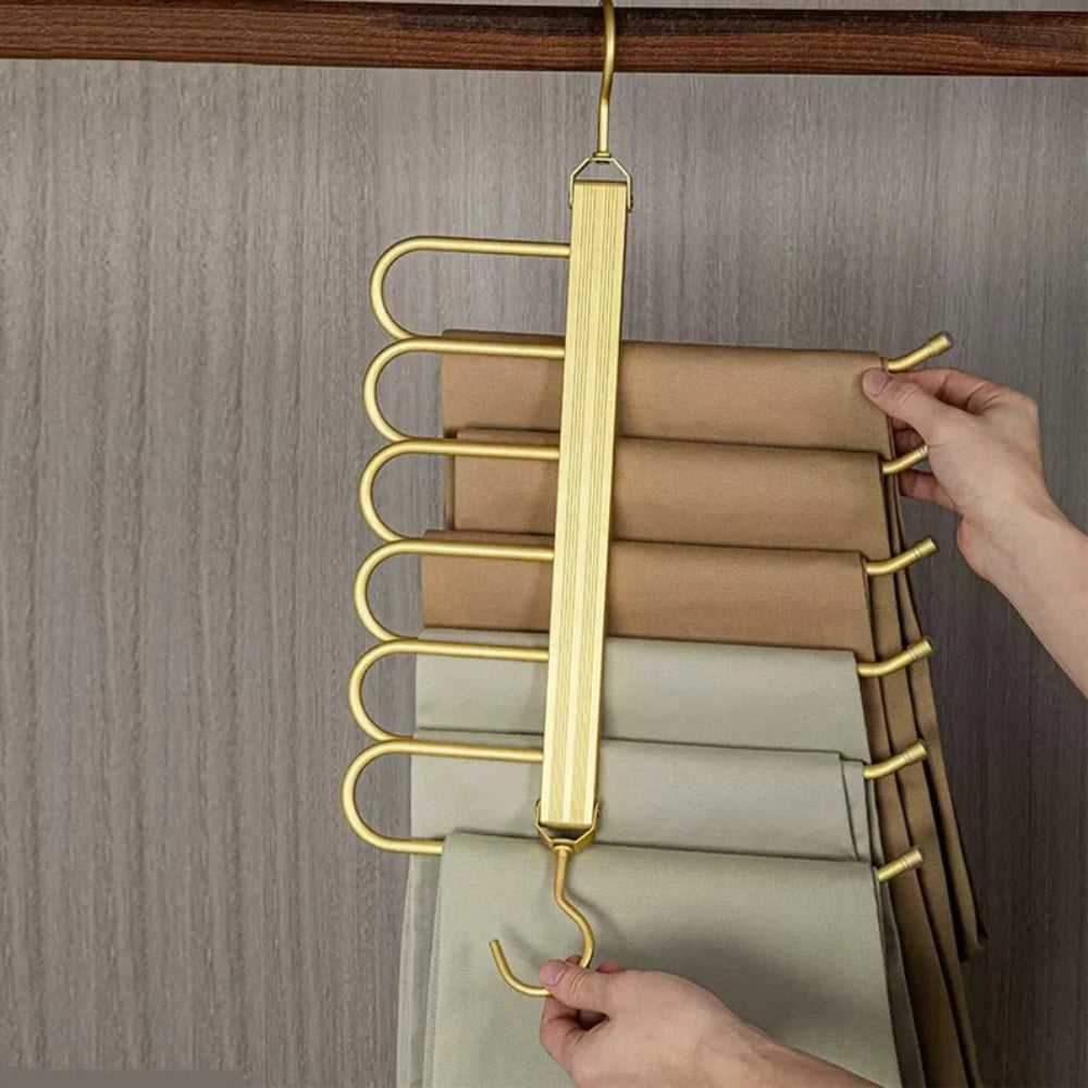 Trouser Hanger Space-Saving Foldable 360° Rotating - Image 4