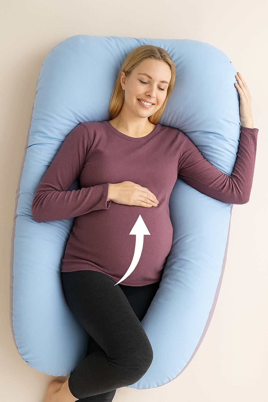 Full Body Support Cushion for Comfortable Hugging - Image 5