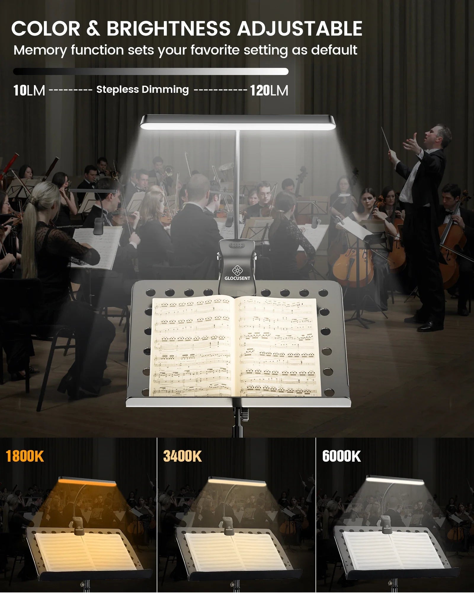 Music Stand Light with 56 LEDs - Image 5