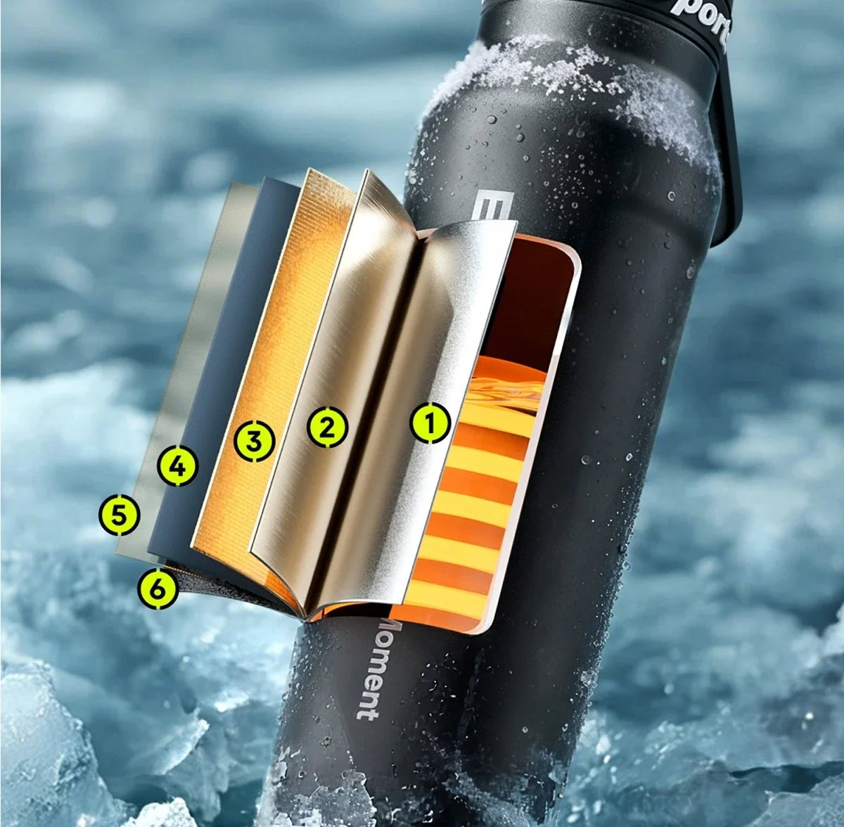 Insulated Sport Tumbler with Double Wall Design - Image 10