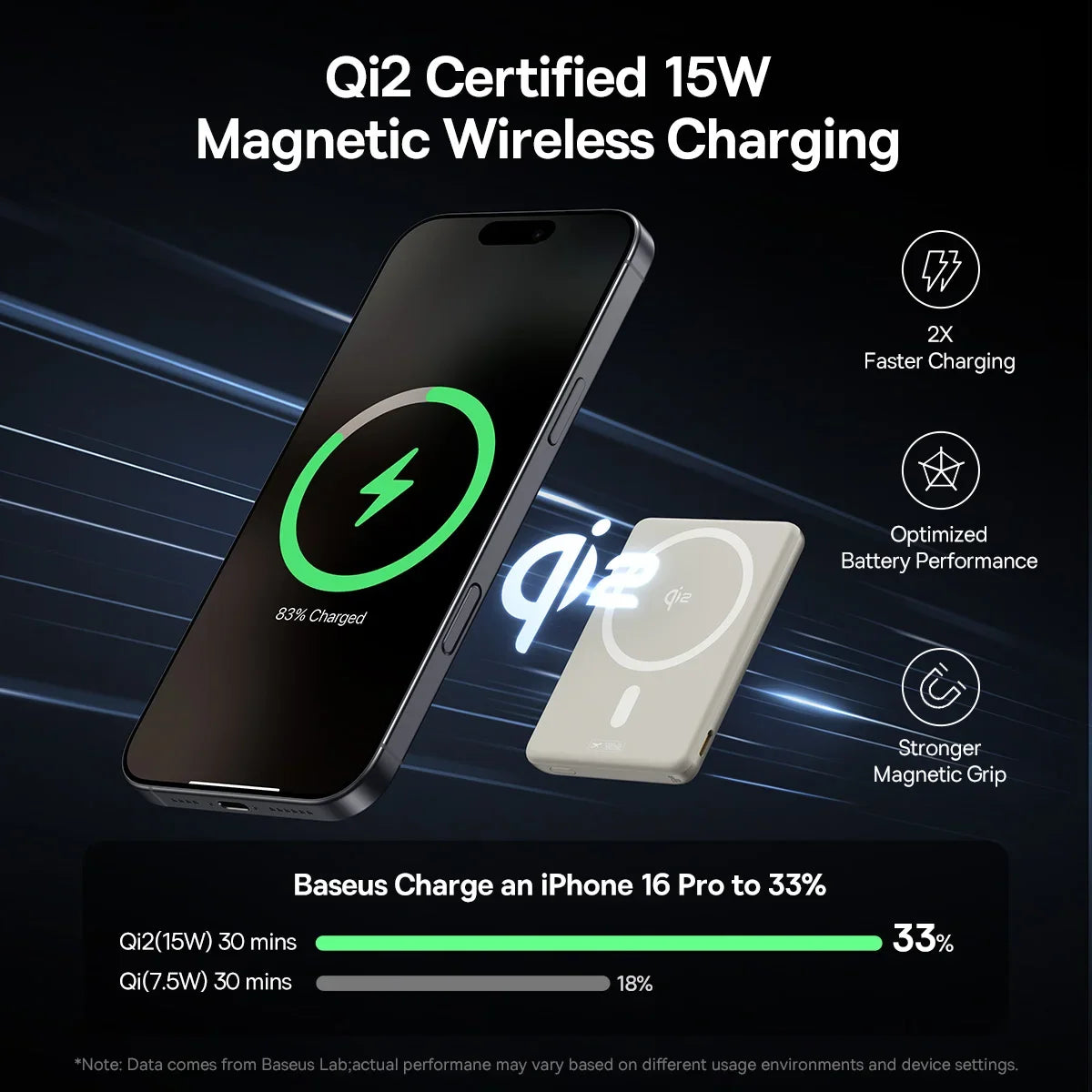5000mAh Wireless Charger Portable Power Bank - Image 2