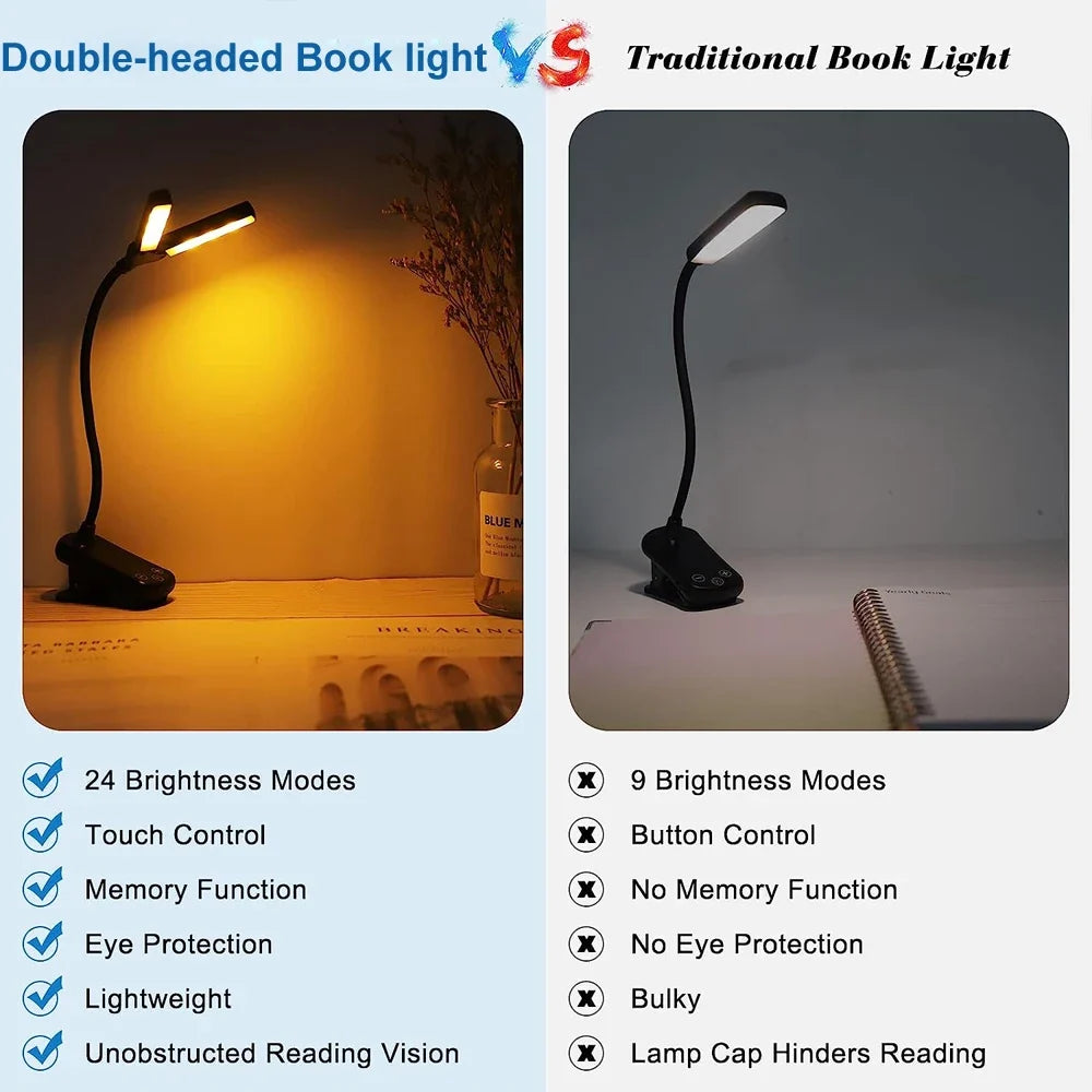 Book Light with 14 LEDs and Clip-On Design - Image 12