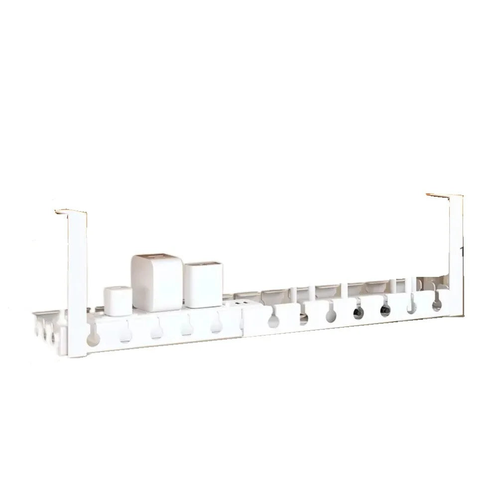 Adjustable Cable Organizer Tray for Under-Desk Use - Image 17