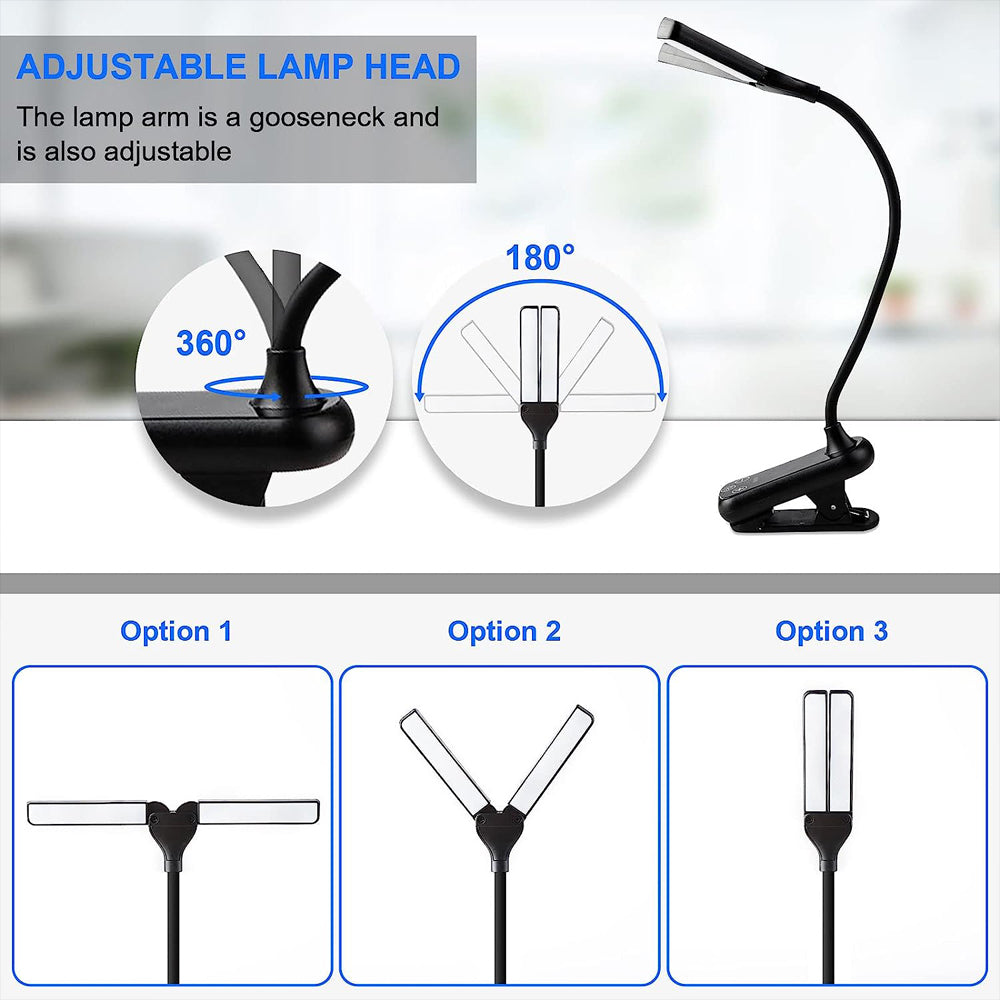 Book Light with 14 LEDs and Clip-On Design - Image 9