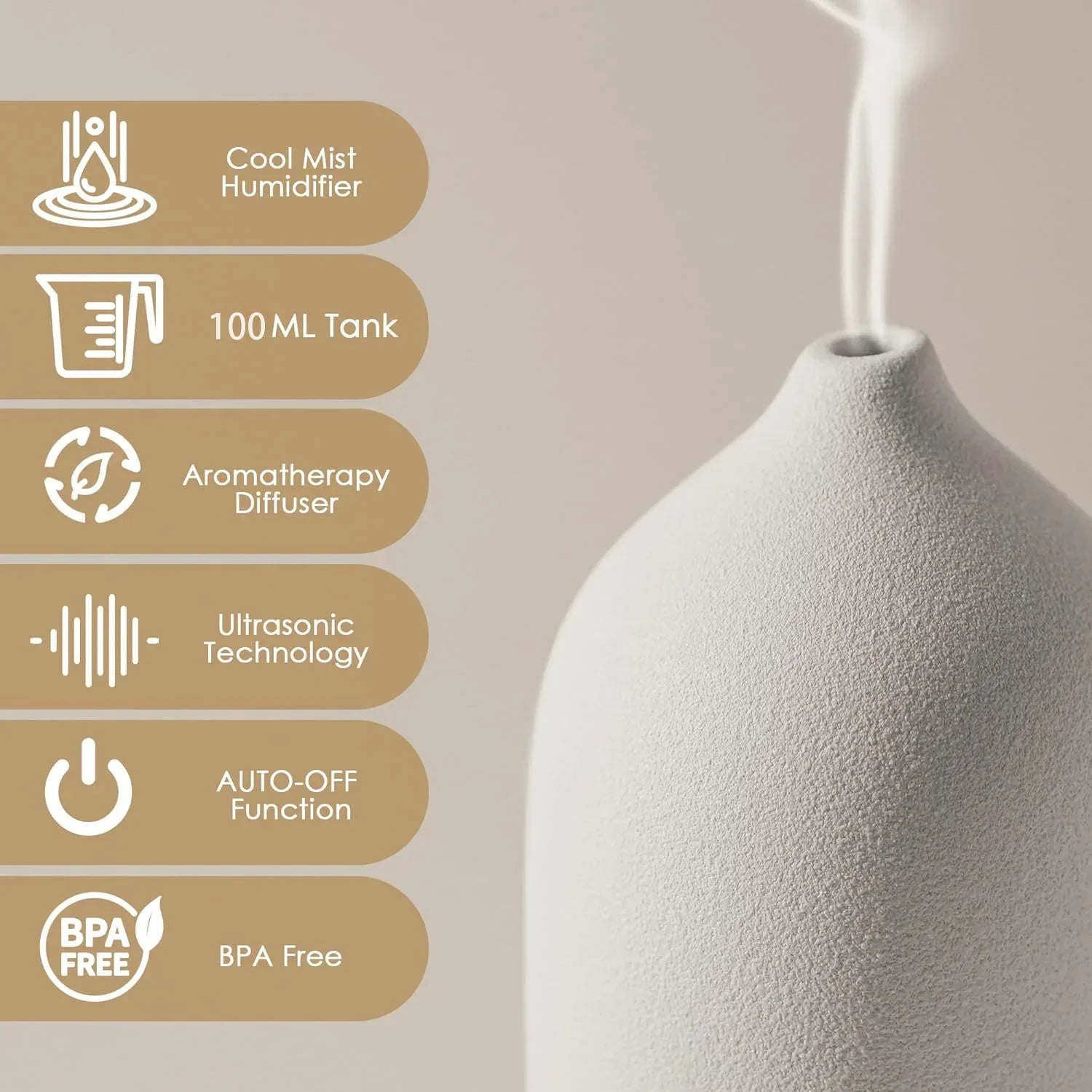Essential Oil Diffuser in Ceramic Design - Image 11