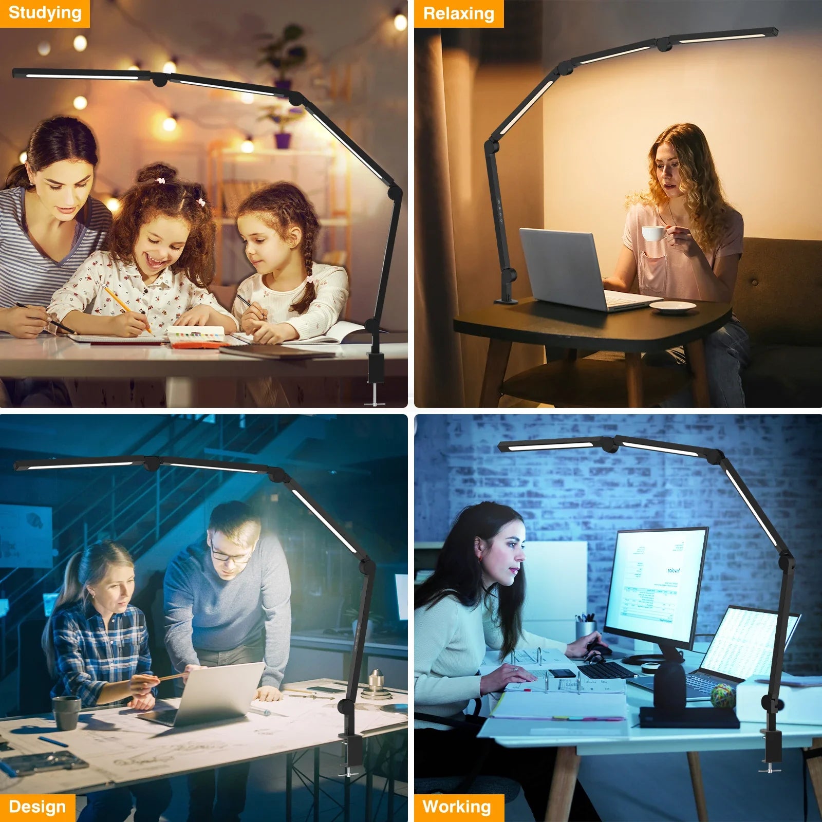 Swing-Arm Desk Light for Architects - Image 4