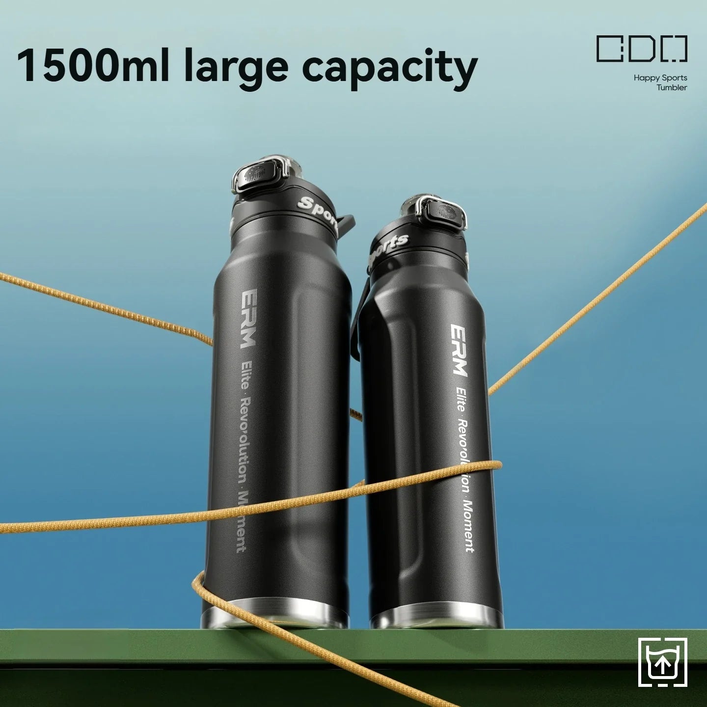 Insulated Sport Tumbler with Double Wall Design - Image 4