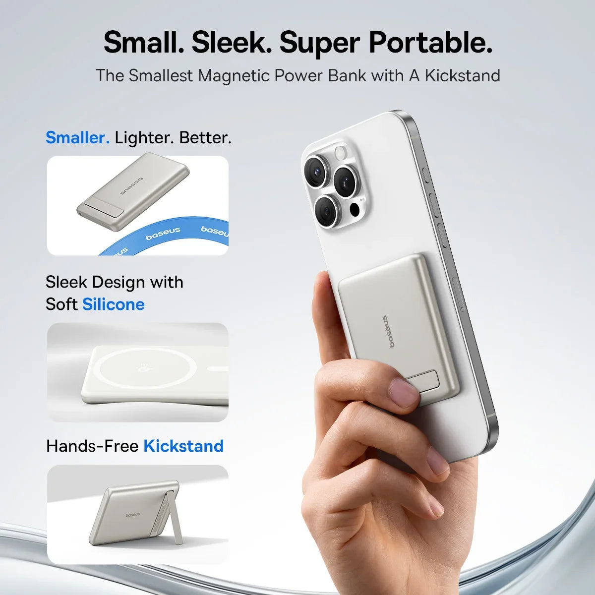 5000mAh Wireless Charger Portable Power Bank - Image 5