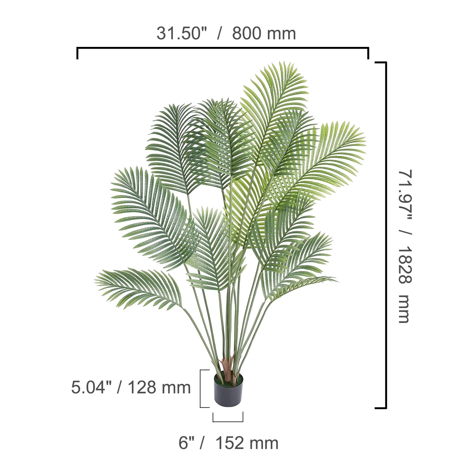 Artificial Palm Tree for Home Decor - Image 8