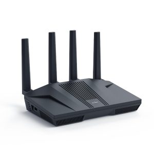 GL.iNet GL-MT6000 Flint 2 Wi-Fi 6 Gaming Router Dual 2.5G Ports 8-stream Wi-Fi6 at 6 Gbps, dual 2.5G multi-gig ports, Up to 1148 Mbps and 4804 Mbps, pre-installed OpenWrt, OpenVPN WireGuard