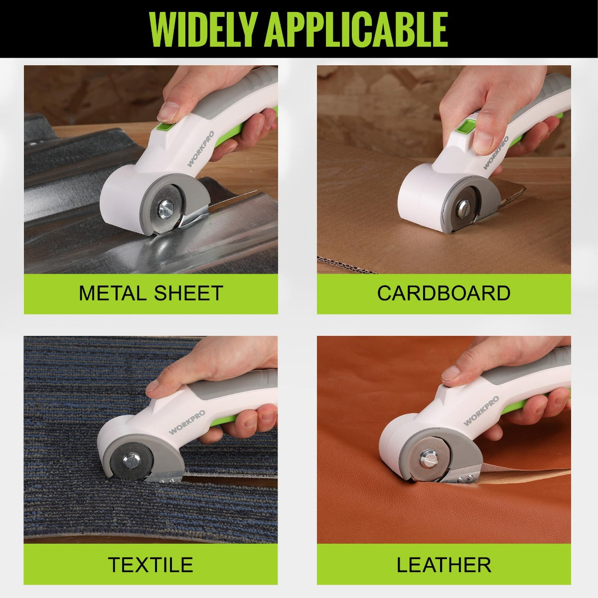WORKPRO 4V Cordless Rechargeable Electric Scissors - Image 4